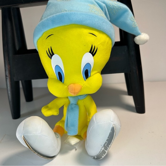 🔵 Set of 3 Tweety Bird Stuffed Plushes - Picture 2 of 14